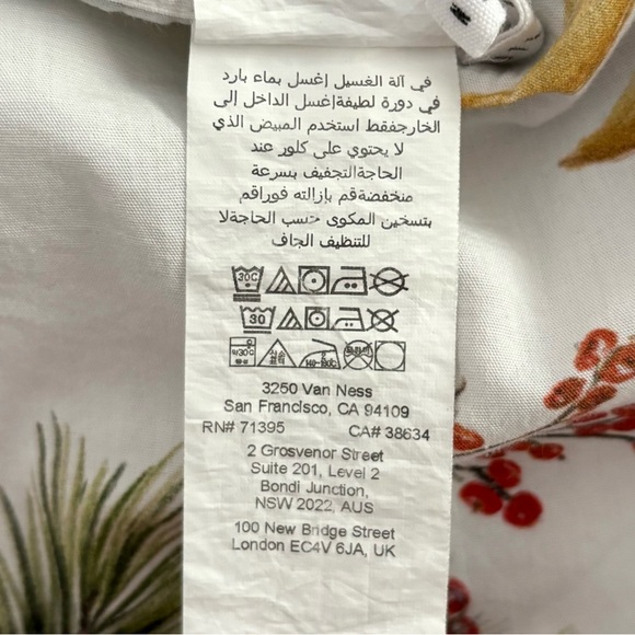 Pottery Barn Winter Pine Birds Standard Pillow Shams - Set of 2 - Picture 8 of 10